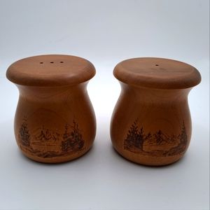 Myrtlewood Salt & Pepper Shakers